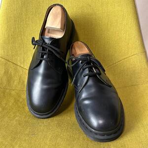 Dr.MARTENS ドクターマーチン 3アイレットプレーントゥレザーシューズ UK5 24.0相当 ビジネス