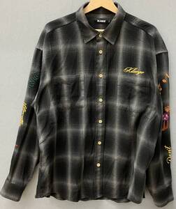 X-LARGE エクストララージ RANDOM THINGS FLANNEL 101223014002 ネルシャツ Lサイズ チェックシャツ