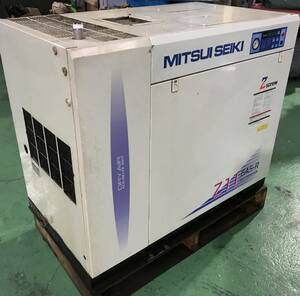 即、使用可能！ MITSUISEIKI 三井精機 スクリューコンプレッサー Z116AS2-R ドライヤ内臓 稼働確認済