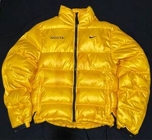 Nike x Drake NOCTA Puffer Jacket Yellow M サイズ NIKE ナイキ NOCTAコラボ ダウンジャケットサイズ