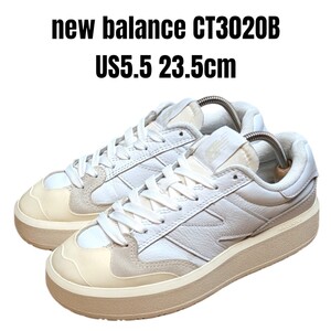 new balance ニューバランス CT302OB 23.5cm ホワイト　レディーススニーカー　厚底スニーカー