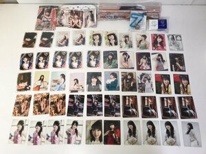 【中古】水樹奈々　グッズまとめ売り　雑貨まとめ③　お箸セット　チャーム　カラビナ　タペストリー　カード　等