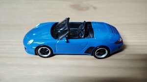 1/64 ポルシェ 911 スピードスター ブルー 京商 1:64