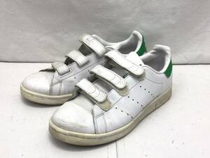 adidas stan smith アディダス スタンスミス スニーカー マジックテープホワイトXグリーン 23.5cm 23120502