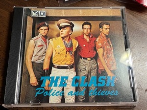 THE CLASH POLICE AND THIEVES CD