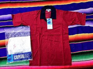 ◇CAPITAL ACE　キャピタルエース　未使用　デッドストック　半袖　体操着　サイズ S◇検索 体操服 昭和 レトロ ジャージ スポーツ