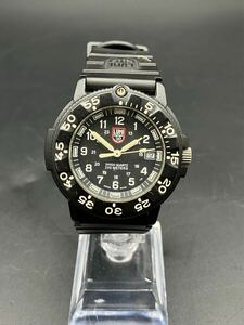 杉本　11月 No.81 LUMINOX ルミノックス 腕時計　3000/3900 V3 黒　ベルト　稼働確認済