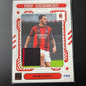 2023-24 Donruss Soccer Jersey card DAVIDE CALABRIA AC MILAN 