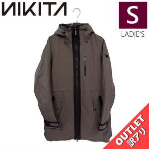 【OUTLET】 NIKITA LARCH JKT STEEL GREY Sサイズ レディース スノーボード スキー ジャケット JACKET アウトレット