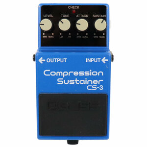 【中古】 コンプレッサー エフェクター BOSS CS-3 Compression Sustainer Made in Japan ギターエフェクター