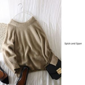 1.5万☆スピック＆スパン Spick and Span☆FURMIX アゼプルオーバー☆M-B 0461