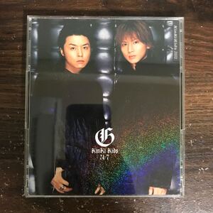 (584)中古CD100円 KinKi Kids G album -24/7- (完全初回限定生産盤)