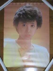 当時物 松田聖子 ポスター 51.5cm×72.5cm CBS SONY 非売品 セーター 