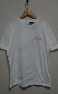 新品☆UNIQLO×KAWS ユニクロ カウズ 半袖Tシャツ☆サイズL