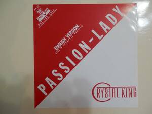 見本盤　PASSION LADY（English version)　クリスタルキング　EP　
