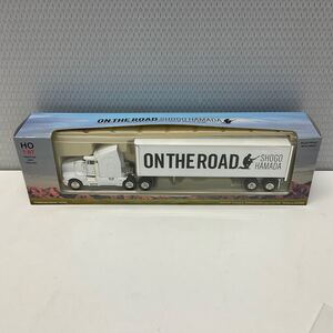 営YY76-60Y 新品未開封 浜田省吾 2009年 横浜 赤レンガ倉庫 浜田島グッズ ON THE ROAD TRUCK HO 1:87 