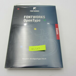 NA-225●FontWorks OpenType Classic フォントワークス　OpenTypeフォント/FOT-マティス Pro-L/macintosh/mac os VOlume 1.1