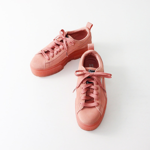 美品 プーマ PUMA X アトモスピンク atmos pink × FR2梅 MAYZE ウィメンズ メイズ 厚底 スニーカー 23cm/ピンク【2400014159110】