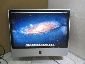 [B5-1/A60920-1]★Apple A1225 EMC No:2267 iMac (24インチ, Early 2009)/CPU:C2D 2.66GHz/HDD640GB/メモリ4GB/DVD/無線/X Lion 10.7.5★