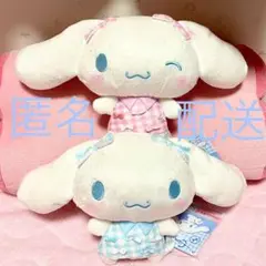 シナモロール　リボンいっぱい！ ギンガムチェック ぬいぐるみ