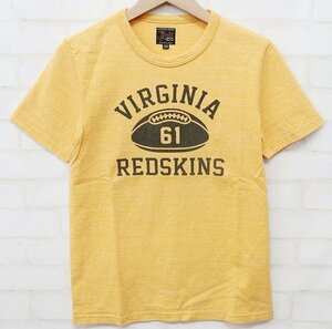 3T0810■クリックポスト対応商品■新品 ジョーマッコイ VIRGINIA REDSKINS 半袖霜降りTシャツ JOE McCOY