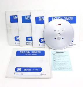 《F00274～F00278》MEIHAN (メイハン) ダイヤモンドカッター 5枚セット NSA101 70-Z84 #70 未使用品 ダイヤモンドホイール◆