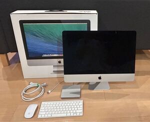 【Apple iMac 21.5inch】ME086(2013Late) カスタマイズモデル(FusionDrive)superdriveセット・初期化済