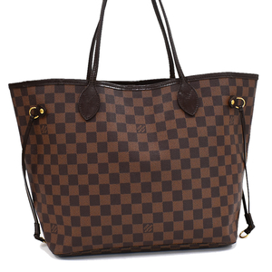 1点限定 ルイヴィトン ネヴァーフルMM トートバッグ N51105 ダミエエベヌ ブラウン LOUIS VUITTON