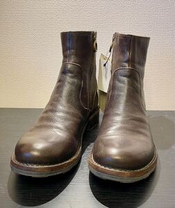 【未使用品】FIORENTINI+BAKER フィオレンティーニベイカー サイドジップアップブーツ ダークブラウン サイズ40(25.5cm)