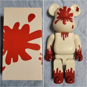 400％ 甲本ヒロト ベアブリック 血みどろ MEDICOM TOY ベアブリック メディコムトイ BE@RBRICK