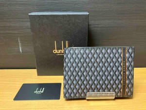 dunhill ダンヒル エンジンターン メンズ 二つ折り財布 PR318