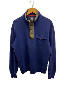 POLO RALPH LAUREN◆TALONジップ/ハーフジップスウェット/L/コットン/ネイビー