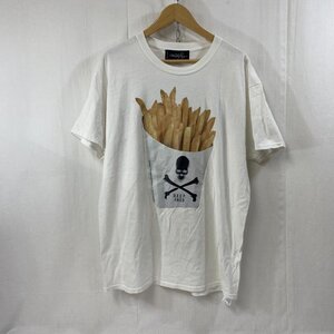 ミルクボーイ FRENCH FRY Tシャツ スカル プリント ホワイト Tシャツ Tシャツ 表記無し 白 / ホワイト ロゴ、文字 X プリント