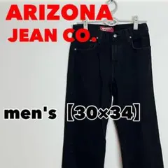 M311 【ARIZONA JEAN】デニムジーンズ【30インチ】ブラック