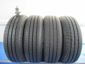 激安売切宣言！555円～！エア漏点検済！極上バリ溝8～9分山！BRIDGESTONE LUFT RVⅡ 195/65R15 91H 2023年製！中古4本セット！T008641