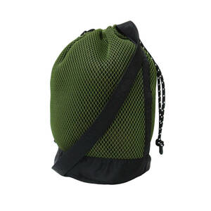 美品 NOMADIS ノマディス ADAM ET ROPE バッグ ショルダーバッグ 24春夏 カーキ VELO MESH メッシュ クロスボディ ロゴテープ カバン