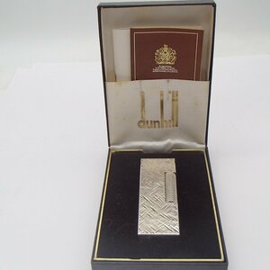 ◎Dunhill dunhill ライター / ダンヒル ガスライター 喫煙具 着火未確認 箱◎SK