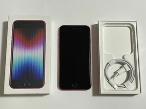 SIMフリー iPhoneSE 第3世代 128GB 84% 判定 ○ (PRODUCT) RED SE3 アイフォン 送料無料 第三世代 iPhone SE スマホ iPhoneSE3