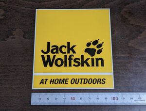 jackwolfskin ステッカー AT HOME OUTDOORS