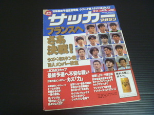 【週刊サッカーマガジン(No.623)】ピンナップ:アンデルソン＆三浦淳宏