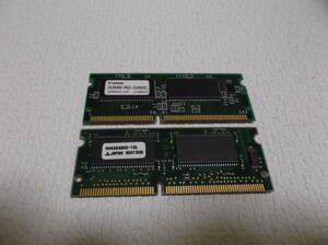 中古品 DIMM 64MB(32M*2) 現状品②