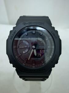 CASIO◆クォーツ腕時計・G-SHOCK/デジアナ/BLK/BLK