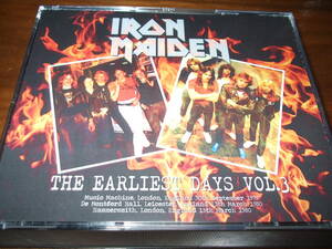 Iron Maiden《 Earliest Days 3 》★ライブ3枚組