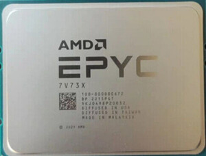 2月5日発送 AMD EPYC 7V73X 2.2 GHz 3.5 GHz 64 cores 128 threads 7003 Series 280W SP3