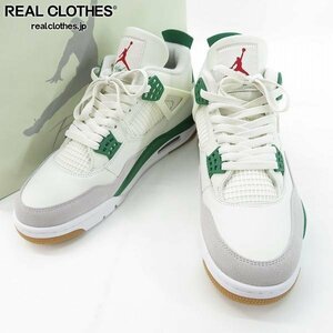 NIKE/ナイキ AIR JORDAN 4 RETRO SP PINE GREEN/エアジョーダン4 パイングリーン DR5415-103/29 /080