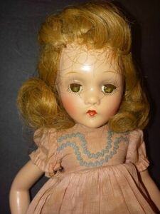 MADAME ALEXANDER 1940s WENDY ANN 13 IN. DOLL BLONDE EXCELLENT CONDITION 海外 即決