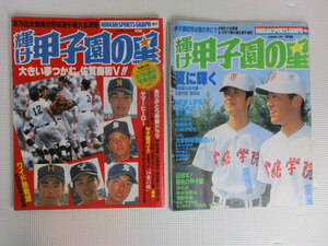 ◆輝け 甲子園の星 2冊セット◆1994年 夏大会号・1994年summer 野球 雑誌 本 レア 稀少♪2F-31031ナ