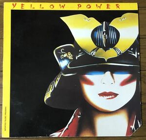 Yellow Power - Yellow Power ドイツ盤 LP アルバム Tony Carey Cosmic Daniele Baldelli Beppi Loda