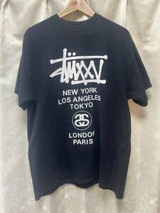 Stussy ワールドツアー World Tour Tシャツ Lサイズ