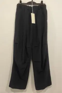 LIDNM リドム SILK RAYON FIELD PANTS